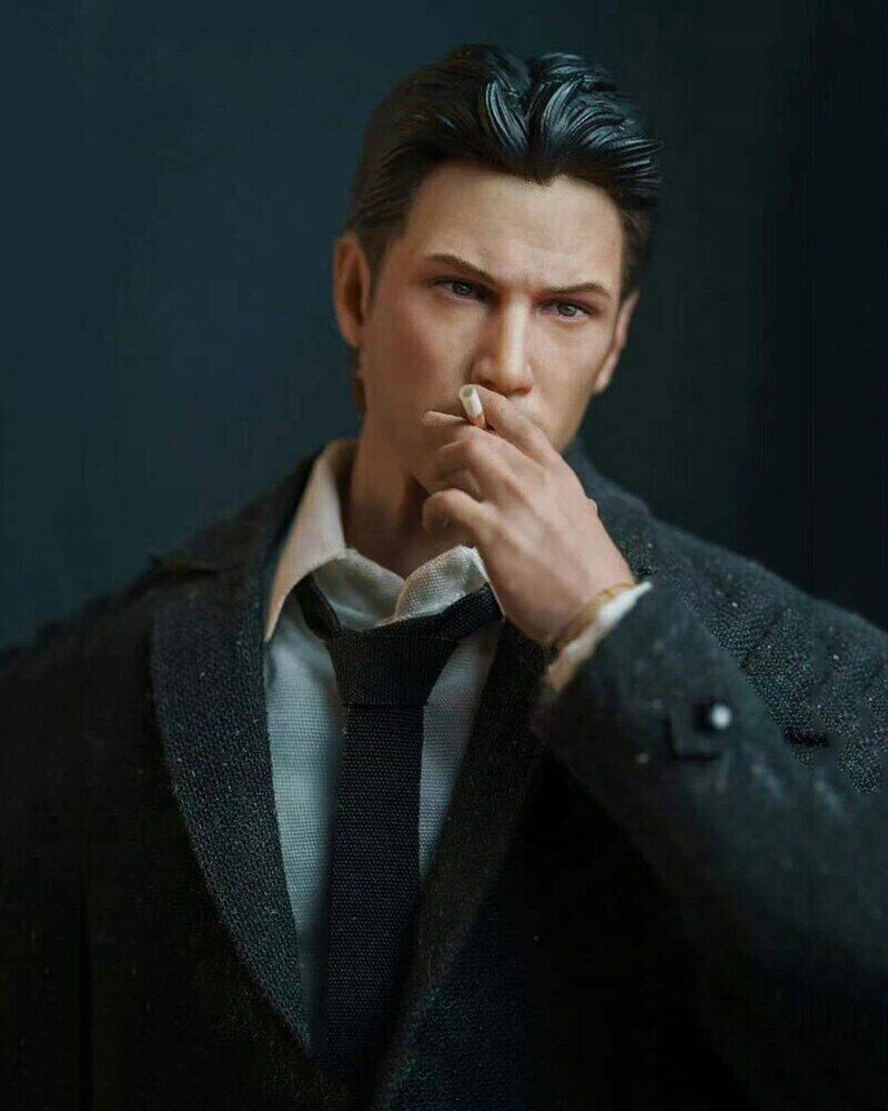 最終値下げ　Aton Custom 1/12 Hell detective Aton Custom 1/12 Scale 6'' Action Figure Hell Detective