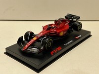 Ferrari F1-75, #16 Charles Leclerc F1 2022, Bburago Hardcase Mit Fahrer 1:43