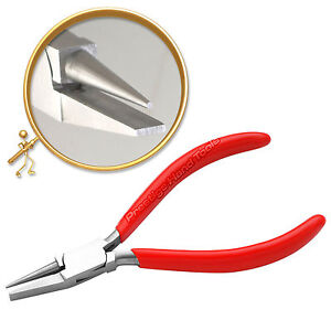 Flat & Round Nose Forming Pliers jewelry Earring Making Metal Wire Bending Plier