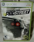 Need for Speed: ProStreet  XBOX 360 CIB Complete in Box Very Good Condition