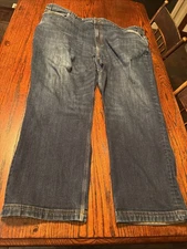 Duluth Trading Co Jeans Mens 46x30 Relaxed Fit Ballroom Double Flex Denim
