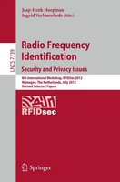 Jaap-Henk Hoepman (U. A.) | Radio Frequency Identification: Security And...