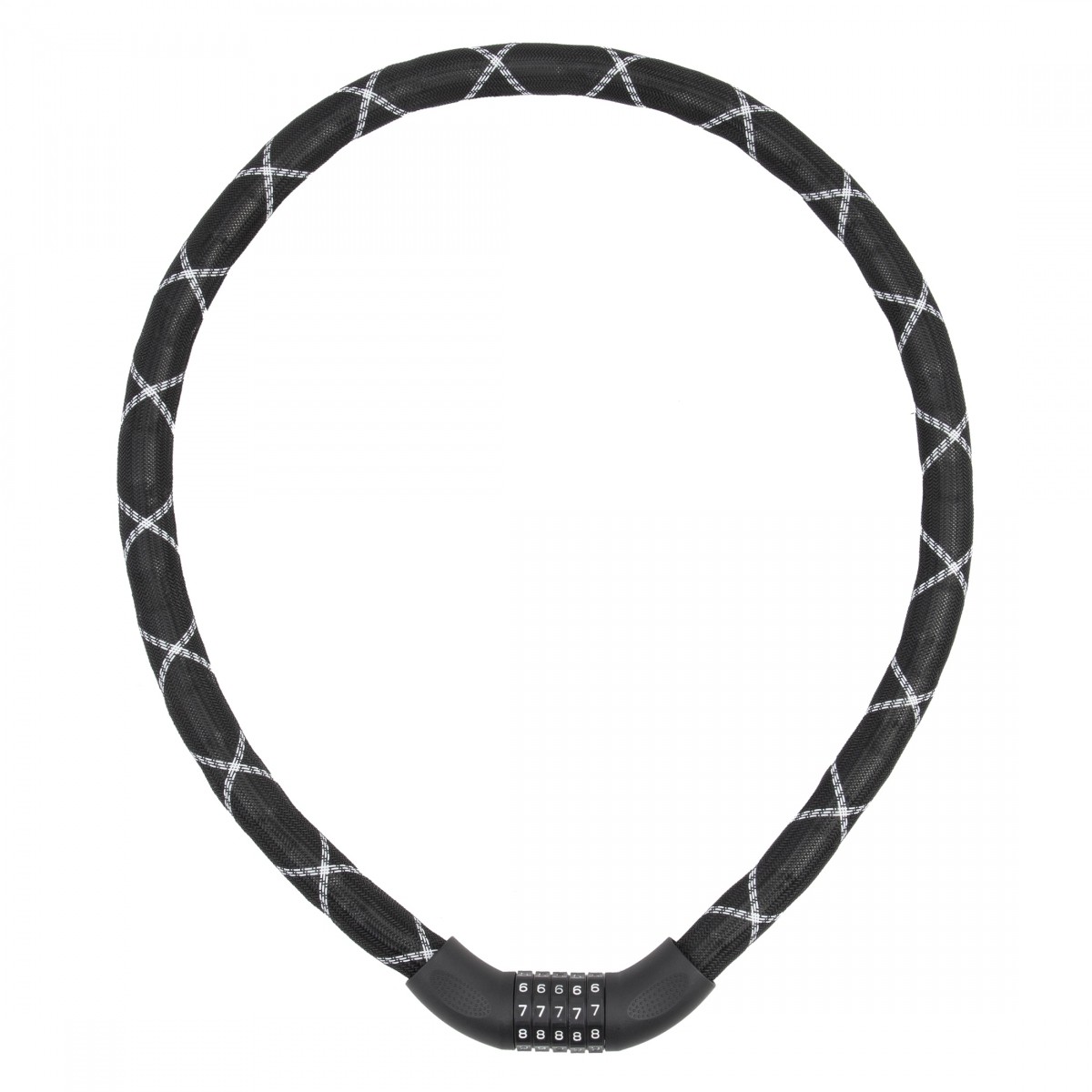 Комбинированный замок Sunlite Spyn Armor Combo - гибкий стальной трос диаметром 22 мм с 5-значным 7790₽