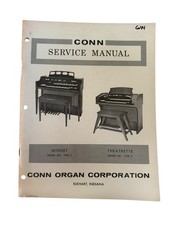 Conn Organ Minuet 543 Theatrette 551 Type 3 Service Repair Manual Schematics