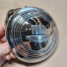 1949-1950 Ford Horn Button Steering Wheel Center Emblem Ornament Shoebox Emblem 1949-1950 Ford Horn Button Steering Wheel Center Emblem Ornament Shoebox Emblem