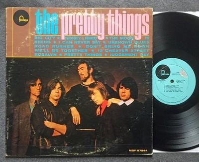 The Pretty Things Self-Titled LP 1965 Fontana MGF 27544 Mono