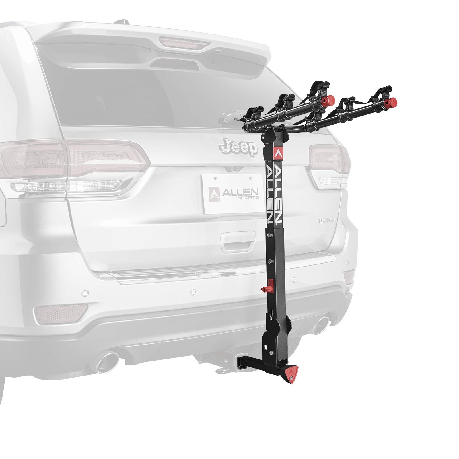 3-Bike Locking Quick-Release Hitch Rack for 1.25