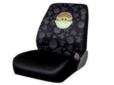 New 1pc Universal Car Seat Cover Disney Star Wars Mandalorian The Child Low Back New 1pc Universal Car Seat Cover Disney Star Wars Mandalorian The Child Low Back