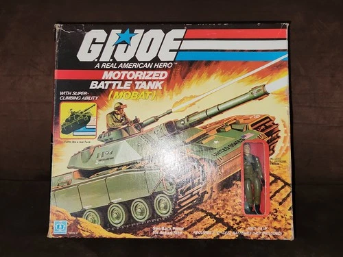 MOBAT Motorized Battle Tank Complete W/Box GI Joe 1982 Hasbro Vehicle
