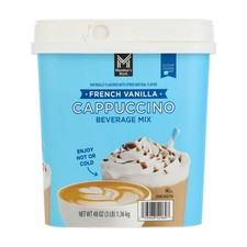 Member  s Mark French Vanilla Cappuccino Beverage Mix 48 oz