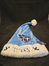 TENNESSEE TITANS SANTA HAT FOOTBALL CHRISTMAS NFL CAR OFFICE HOME