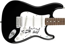Richard Hell Signed Autographed Guitar ACOA