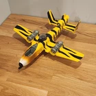 1984 Hasbro G.I. Joe Tiger Rat Fighter Plane - ARAH - Tiger Force - Incomplete