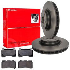 BREMBO Bremsscheiben 355mm + Bremsbeläge Vorne für TESLA MODEL S 5YJS X 5YJX