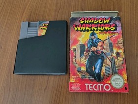 Tecmo Shadow Warriors: Ninja Gaiden per Nintendo NES con scatola ACCETTABILE LEG