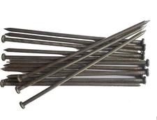 Landscape Stakes Metal Landscape Edging Anchoring Spikes 10-Inch Length 30 Count