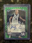 2025-26 Bowman Chrome 1st Kaelyn Carroll Auto Green Geometric Refractor #61/99