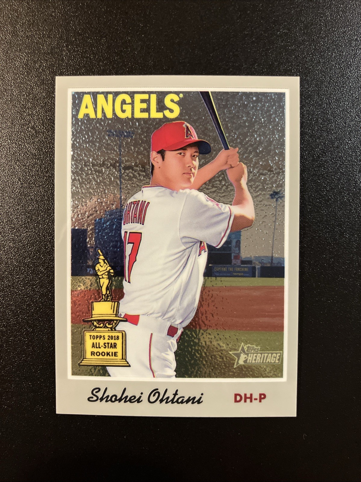 2019 Topps Heritage - Short Print Shohei Ohtani #THC-430 Chrome /999 - MINT