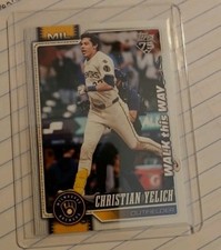 2026 Topps Celebration CHRISTIAN YELICH Brewers #154 Walk This Way SSP Case Hit
