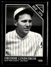 1991 Conlon Collection TSN No MLB Logo #58 Freddie Lindstrom New York Giants