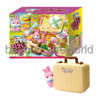 MIMI Yam Yam Picnic Bag Baby Rabbit Toto's House Doll Role Play Toy  Tracking 