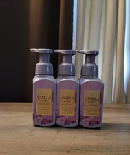 Bath Body Works Vanilla Ease Foaming Hand Soap X3