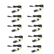 10pcs 532nm 30mW Green Dot/Line/Cross Experimental Light Source Laser Module