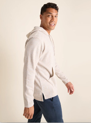 NWT Chubbies Cloud 10 The Zig-Zagger Knit Flannel Hoodie Pullover Men s Size XL