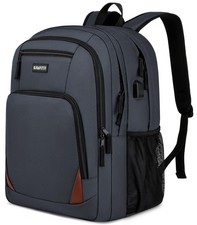 School Backpack for Teen Boys Girls - 8 Compartments Water Resistant Bookba...