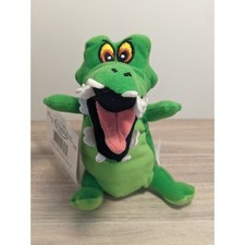 Disney Store Peter Pan Tick-Tock Crock Mini Bean Bag 8 Inch Plush NWT