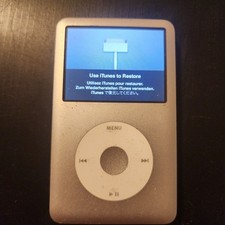Apple iPod Classic 6th Gen 80GB Silver Media Player MP3 MP4 Video Playback