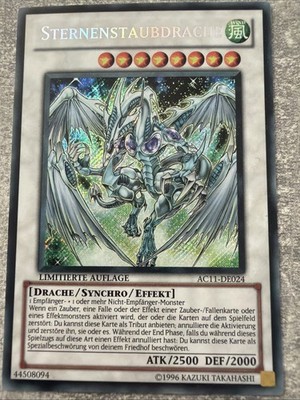 Yu-Gi-Oh Sternenstaubdrache Secret Rare AC11-DE024 Deutsch