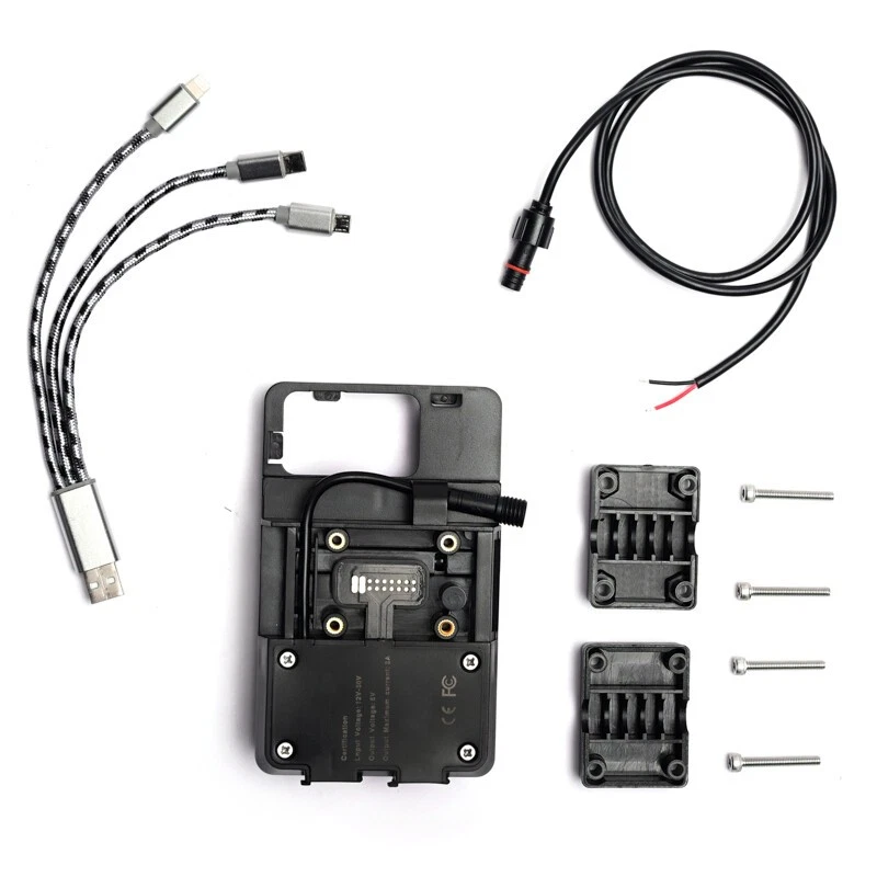 Soporte de teléfono móvil para BMW R1200GS F850GS soporte de navegación GPS cargador USB CT Foto 2 de 4