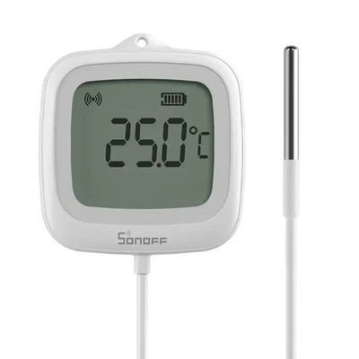 SONOFF Smart-Temperatursensor mit externem Fühler, ZigBee 3.0, IP65