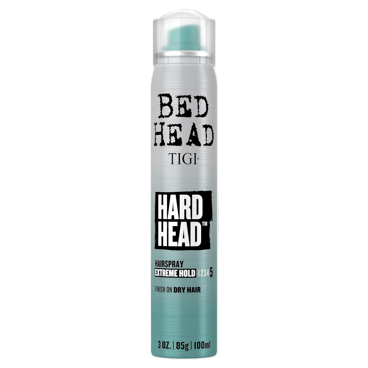 TIGI Bed Head Hard Head Hair Spray, Travel Size, Extra Strong Hold for All Day S