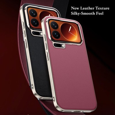for Xiaomi 17 Pro Max Case, Leather Cell Phone Case,Anti Drop,360° Full Coverage