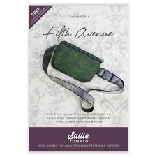 Fifth Avenue Pattern by Sallie Tomato, Fanny Pack Bag Pattern, Modern Bag