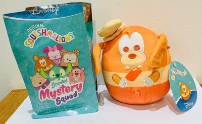 NEU DISNEY SQUISHMALLOWS DUFTEND MYSTERY SQUAD GOOFY ORANGE LOLLY STOFFTIER PLÜSCHTIER