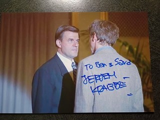 JEROEN KRABBE As DR NICHOLS Hand Signed Autograph 4X6 Photo ACTOR THE FUGITIVE