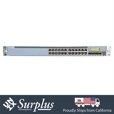 24 Port Gigabit RJ45 Juniper Networks EX3300 1U Managed Switch | 4x 10GB SFP+