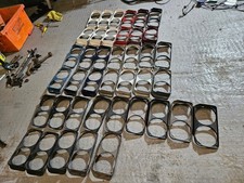 FORD CAPRI MK3 HEADLIGHT SURROUNDS PAIR GENUINE FORD N/S and O/S USED