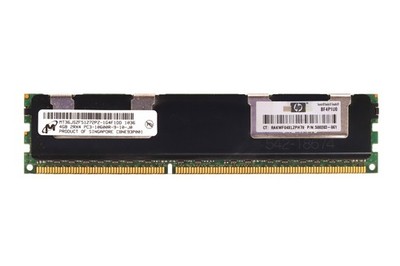 Micron 4GB 2Rx4 PC3-10600R-9-10-J0 ECC REG Server Memory MT36JSZF51272PZ-1G4F1DD