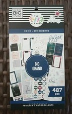 The Happy Planner BOHO Big Grand Sticker Sheets 487 Pcs