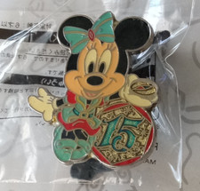 Minnie Mouse 15th Anniversary TDR TDS Game Prize  2016 Disney Pin 118723