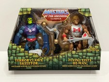 MOTU Master of the Universe Classics TERROR CLAWS SKELETOR & FLYING FISTS HE-MAN