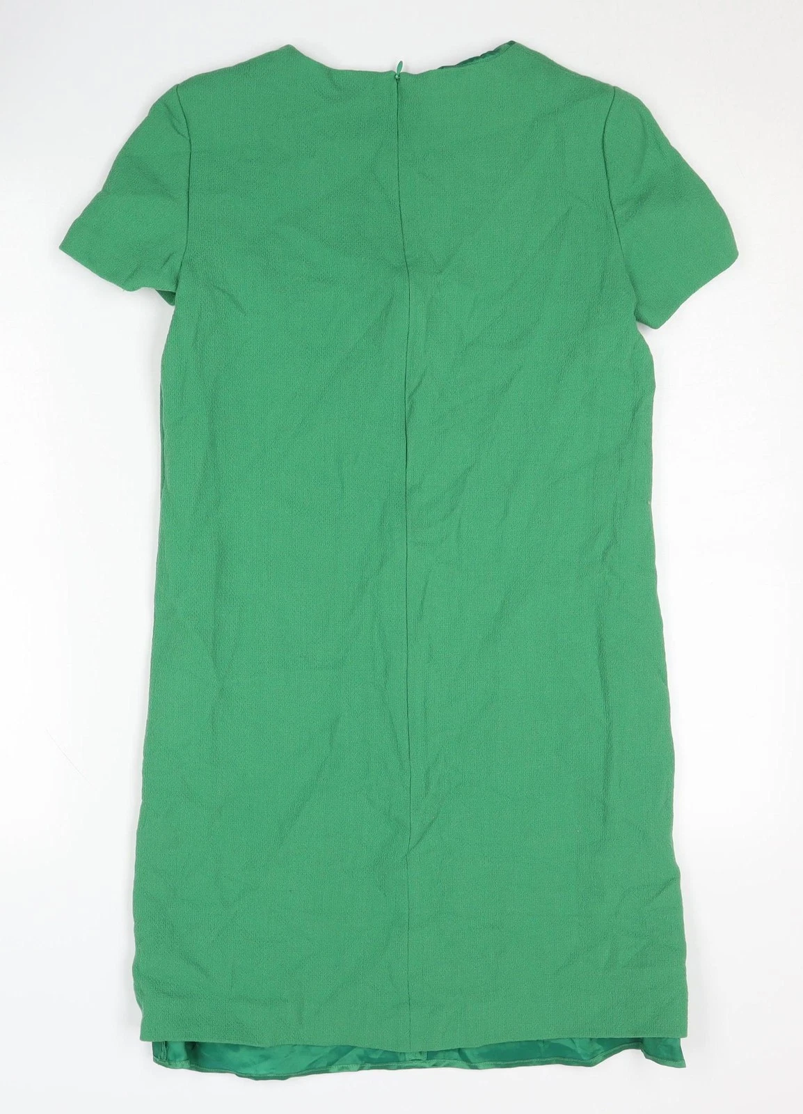 Boutique Moschino abito a tubino in lana verde donna 10
