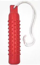 Bingpet Large Plastic Dog Training Bumper Air Valve Dog Retrieving Dummy Red