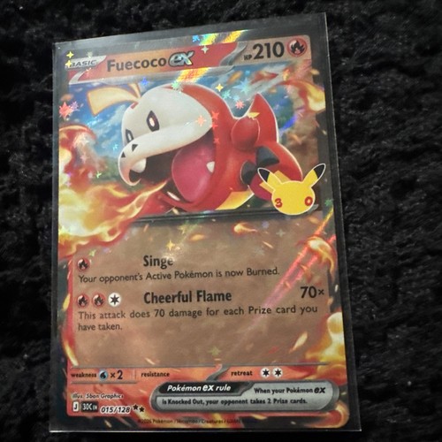 Pokemon TCG Fuecoco ex 015/128 - 30th Celebration Collection English