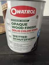 OWATROL Nieprzezroczyste wykończenie drewna – farba chroniąca przed warunkami atmosferycznymi DeepTone 2,5L