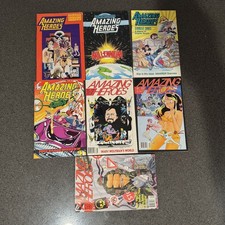 Cover of Amazing Heroes #7